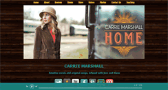 Desktop Screenshot of carriemarshall.net